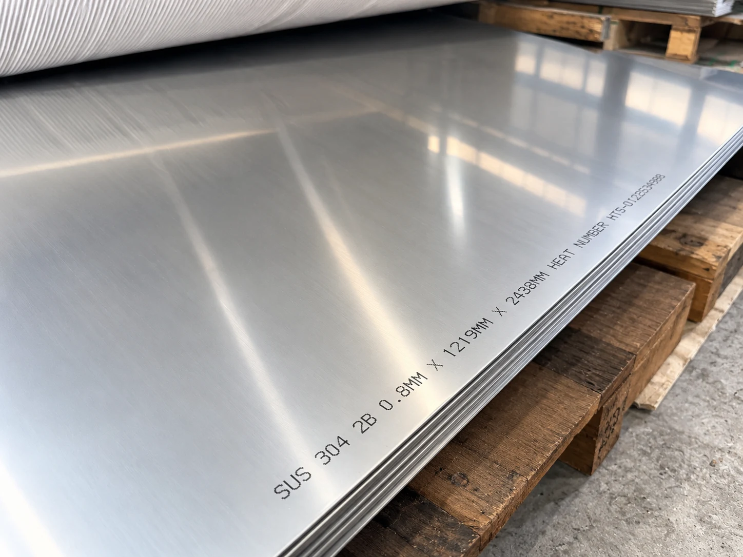 SUS 304 Stainless Steel Plate / Sheet – 2B Finish